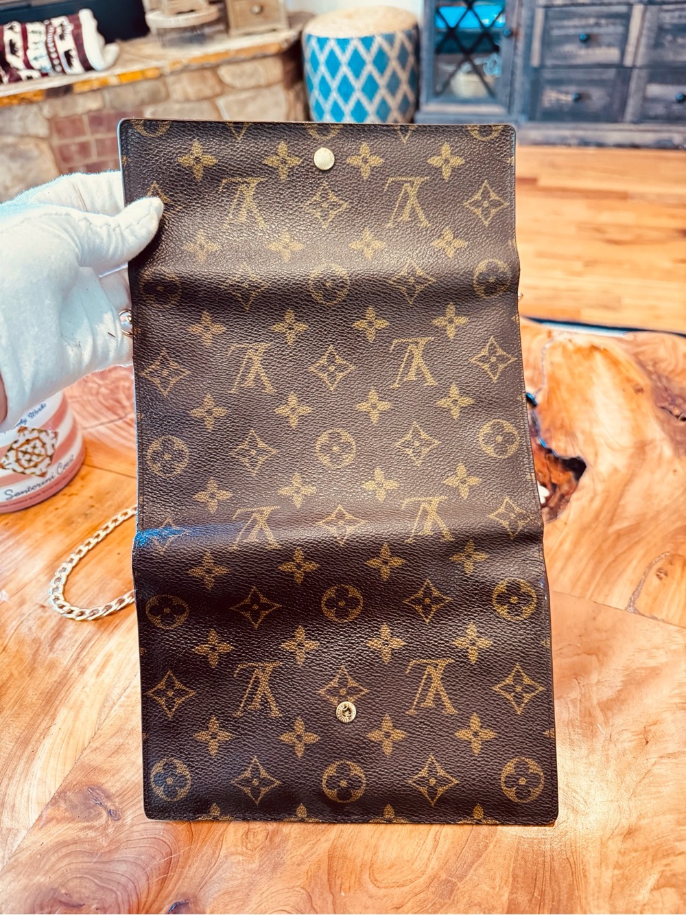 Louis Vuitton Porte Tresor Etui Papier Wallet Monogram Canvas passport holder - Picture 16 of 17